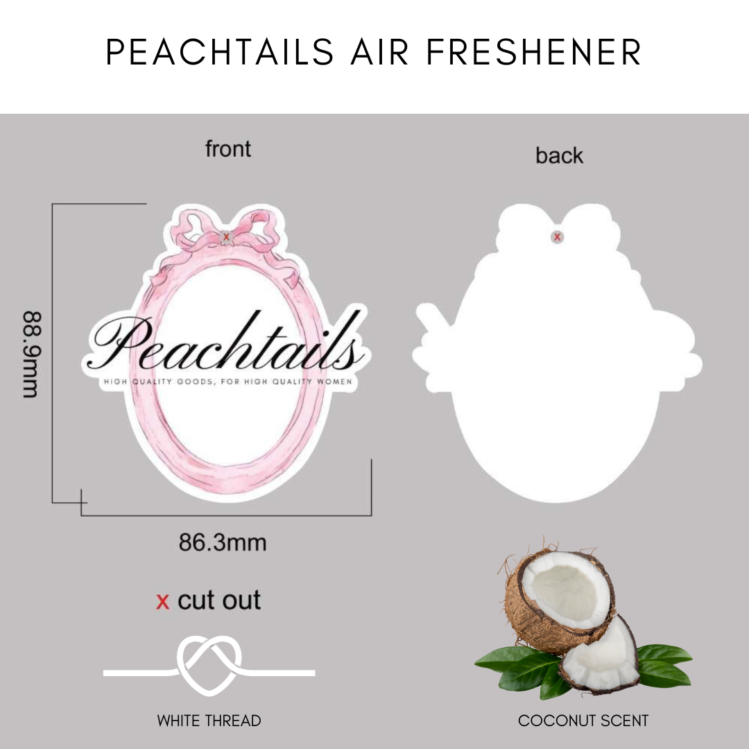 Peachtails® Air Freshener - Coconut